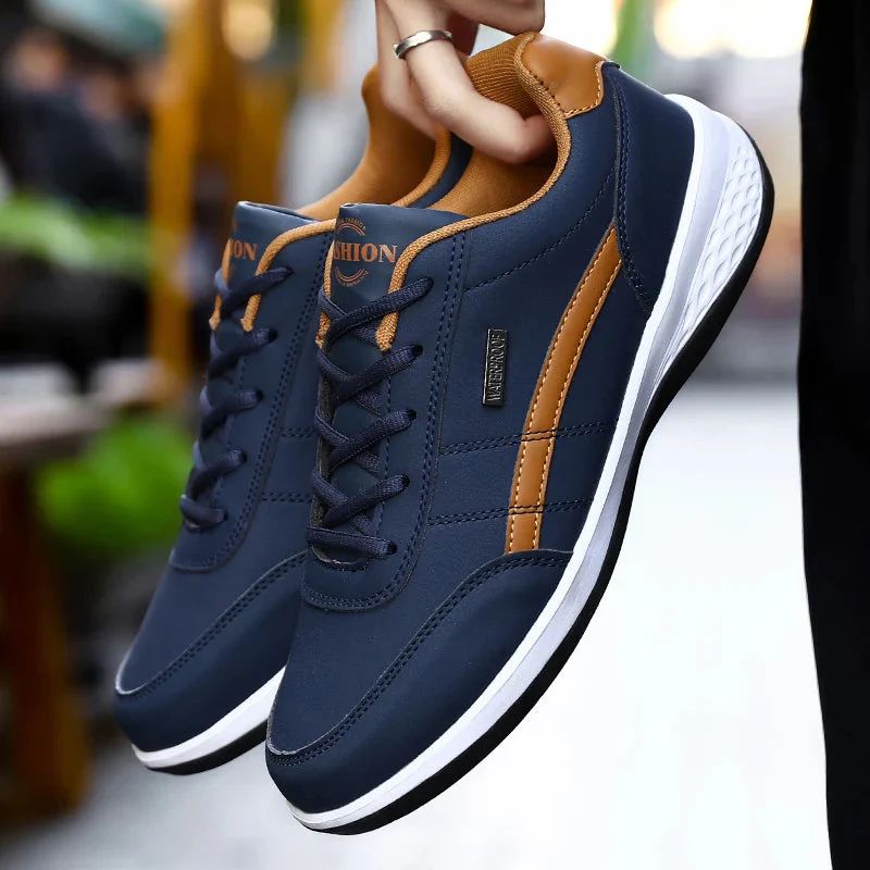 CasualFlex Leather Sneakers - Image 10