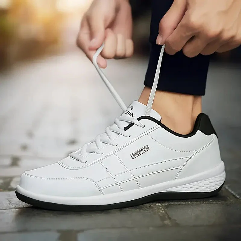 CasualFlex Leather Sneakers - Image 12