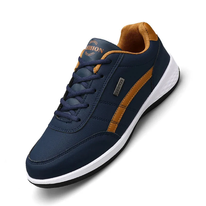CasualFlex Leather Sneakers - Image 3