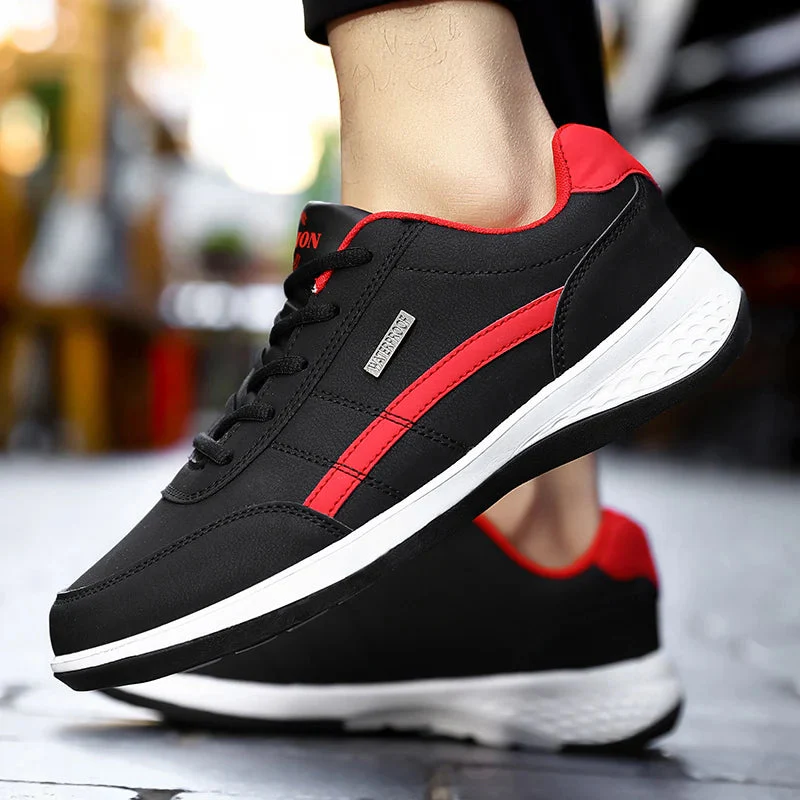 CasualFlex Leather Sneakers - Image 4