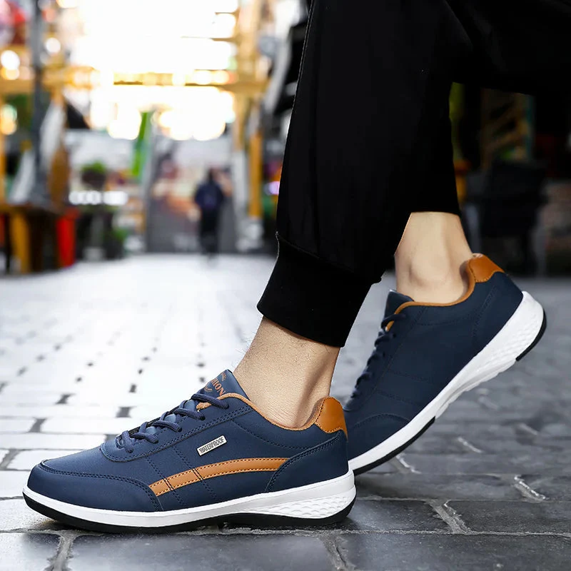 CasualFlex Leather Sneakers - Image 8