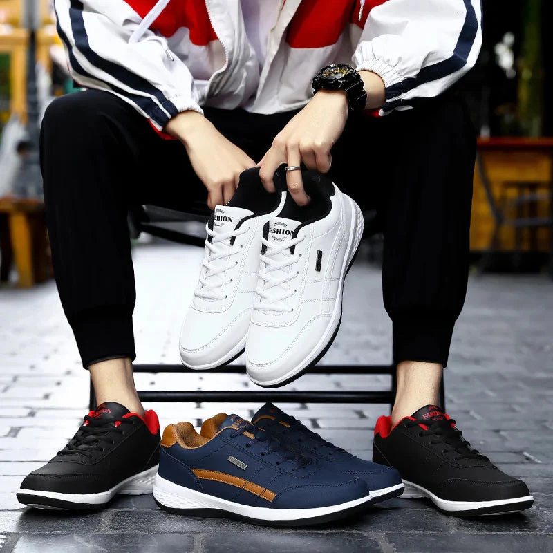 CasualFlex Leather Sneakers - Image 9