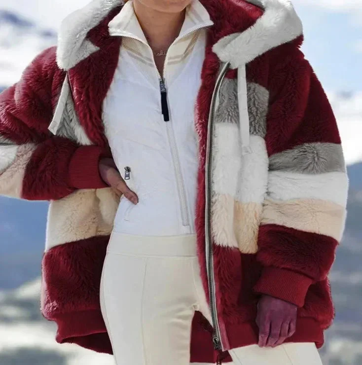 Lamb Wool Padded Coat - Image 10