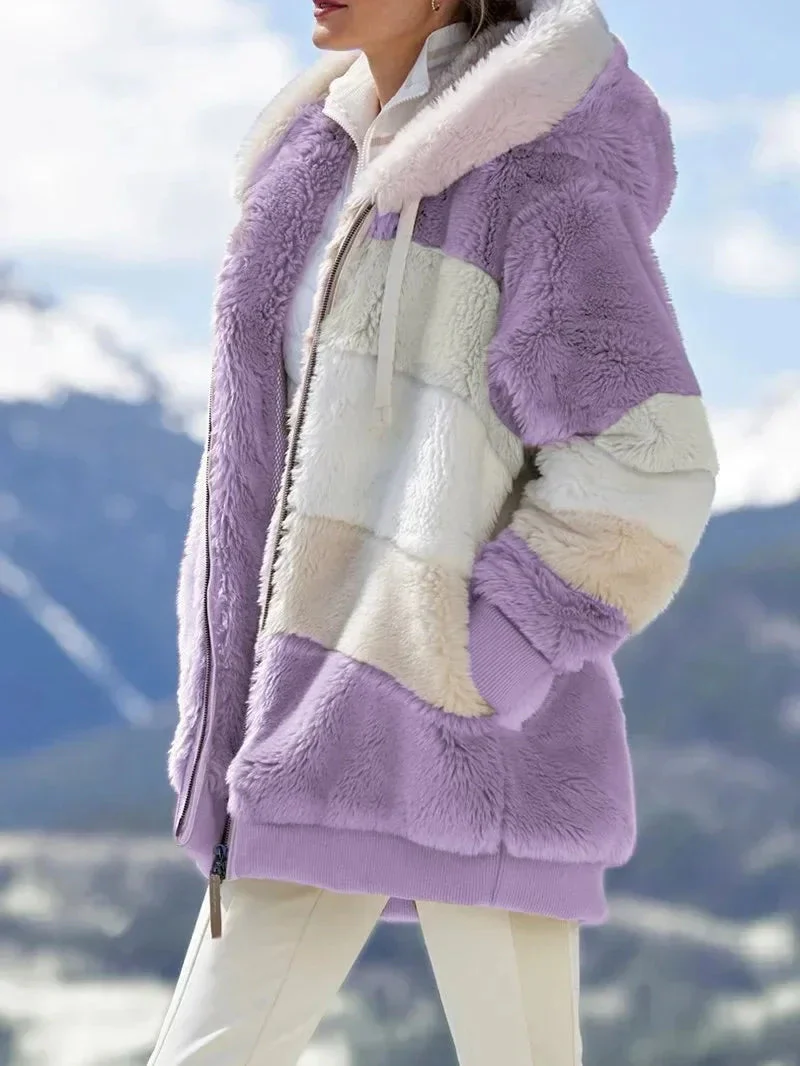 Lamb Wool Padded Coat - Image 6