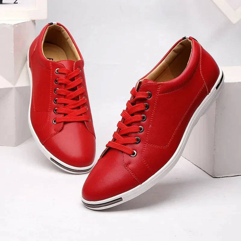 SANTORI LEATHER CASUAL SNEAKERS - Image 10