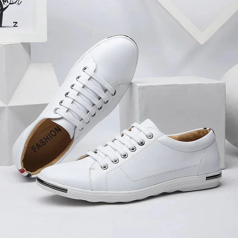 SANTORI LEATHER CASUAL SNEAKERS - Image 11