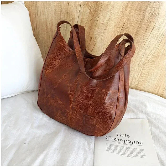 Vintage Leather Women's Handbag - Image 16