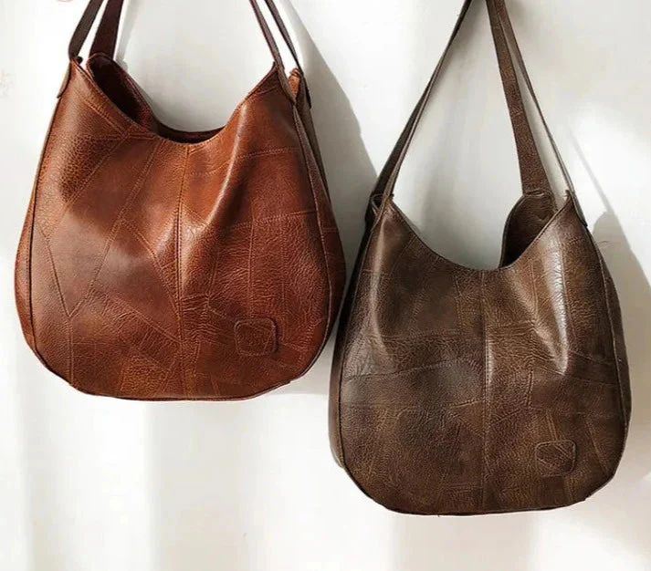 Vintage Leather Women's Handbag - Image 18