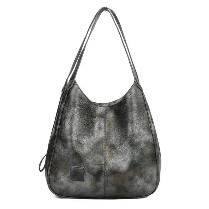Vintage Leather Women's Handbag - Image 23