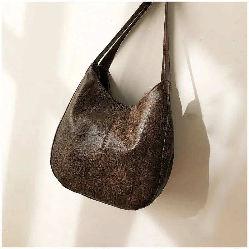 Vintage Leather Women's Handbag - Image 8