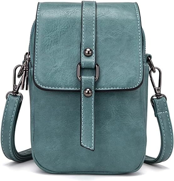 Vintage Multi-Functional Soft Leather Shoulder Bag - Image 15