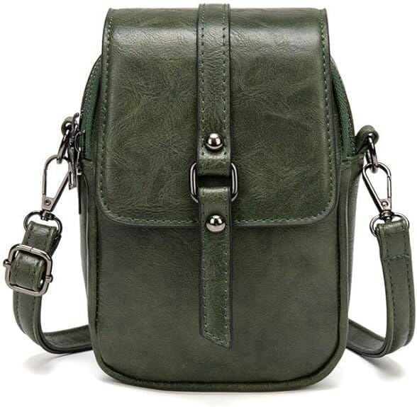 Vintage Multi-Functional Soft Leather Shoulder Bag - Image 18