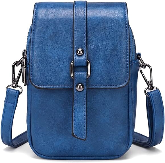 Vintage Multi-Functional Soft Leather Shoulder Bag - Image 19
