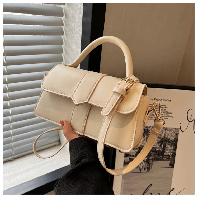 Zra – Women's Leather Shoulder Bag - Image 11