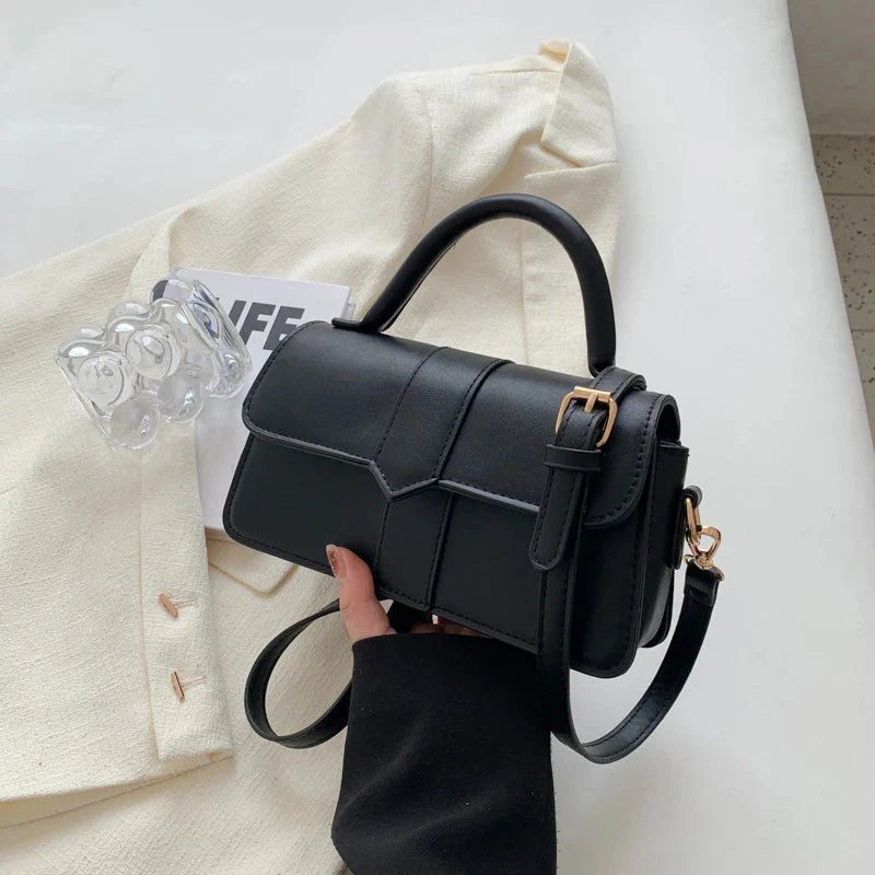 Zra – Women's Leather Shoulder Bag - Image 6